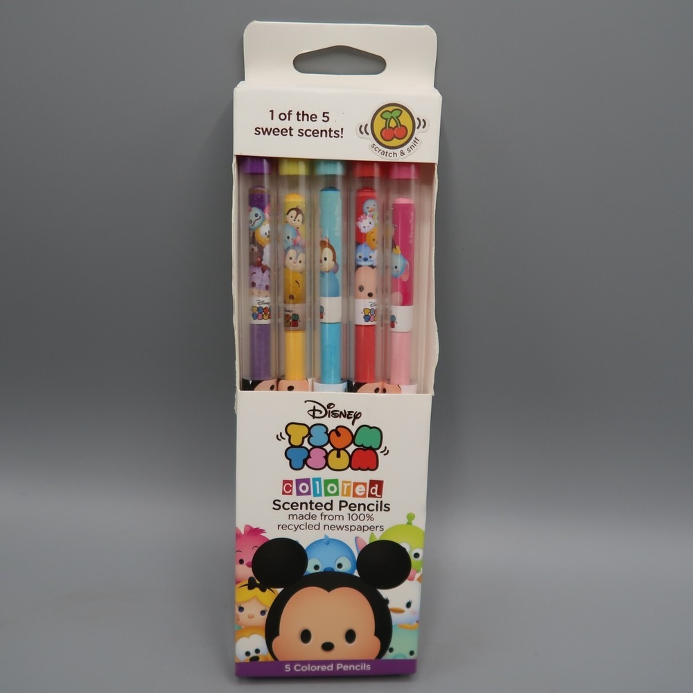Disney‎ Tsum Tsum Scented Pencils 4 #2 Pencils